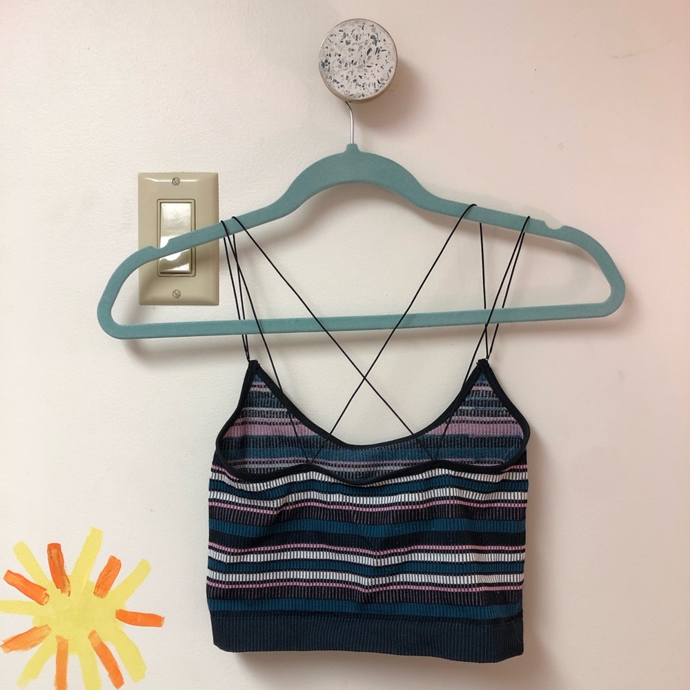 Urban outfitters Multicolor crop top